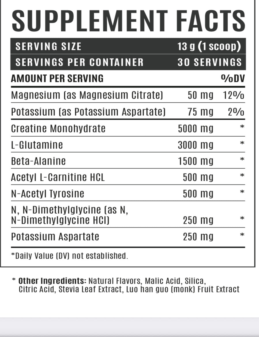 Iron Surge Cherry Limeade Pre-Workout Supplement