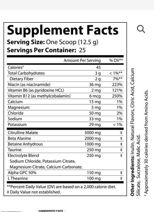 Iron Surge Stim-Free Pre-Workout – Poppin' Cherry