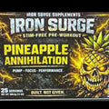 Iron Surge Stim-Free Pre-Workout – Pineapple Annihilation
